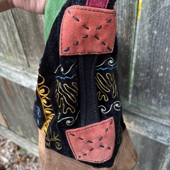 EUC Vintage Lucky Brand Hobo Shoulder Bag - Picture 5 of 16